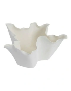 Elodie Vase 34cm in White