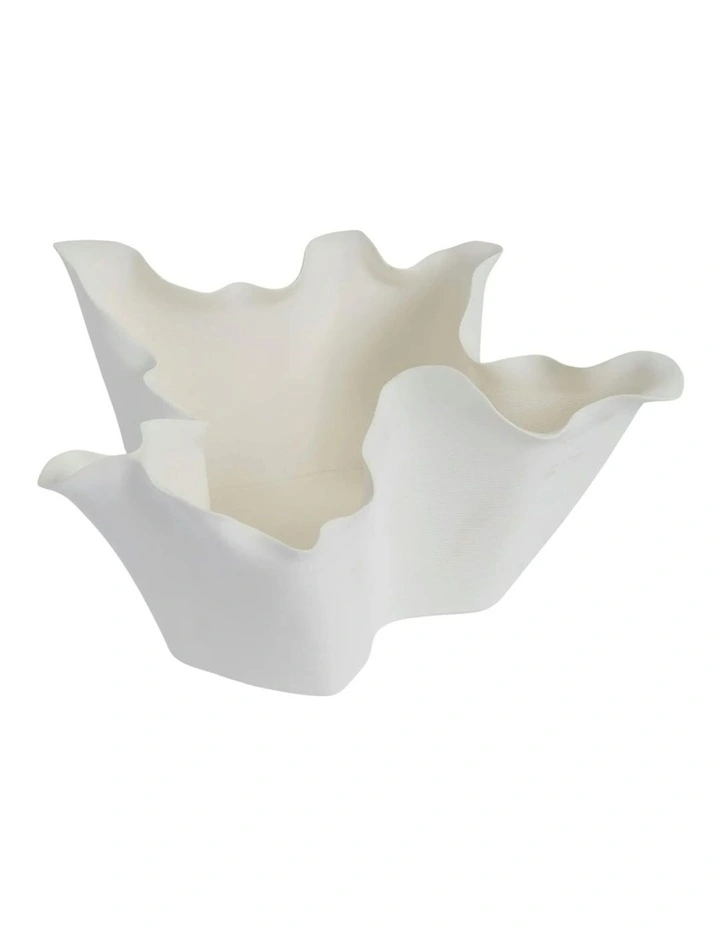 Elodie Vase 34cm in White image 1