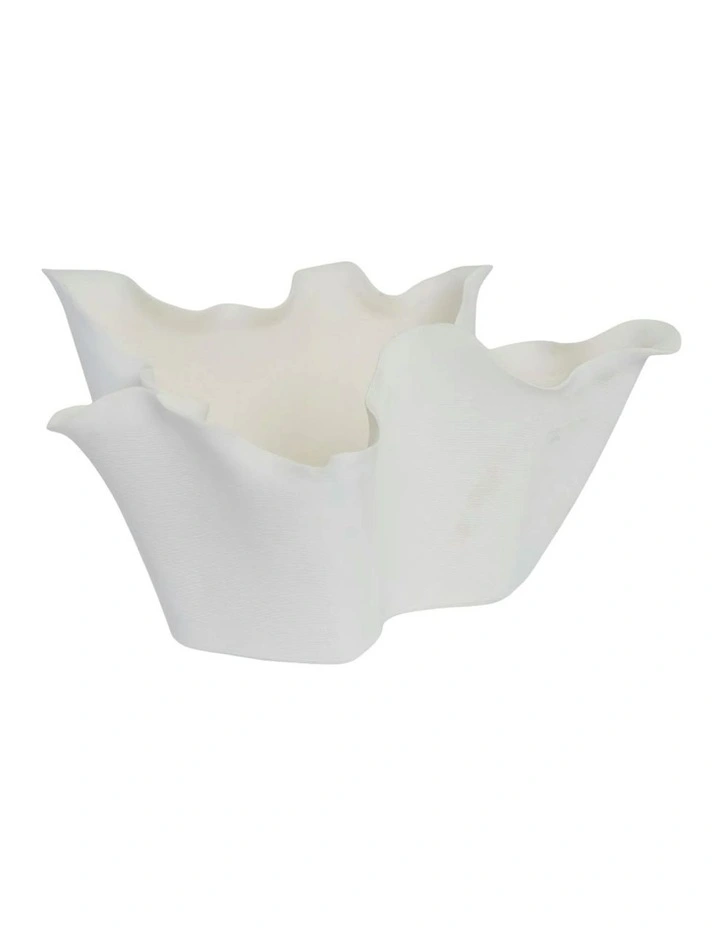 Elodie Vase 34cm in White image 2