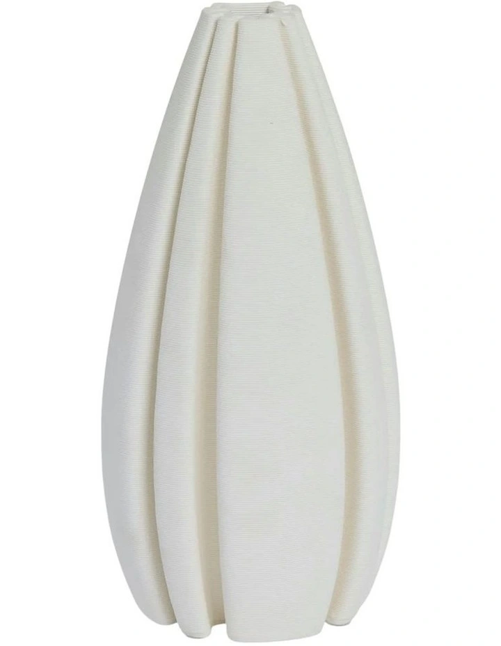 Adelaide Floral Vase 30cm in Cream image 3