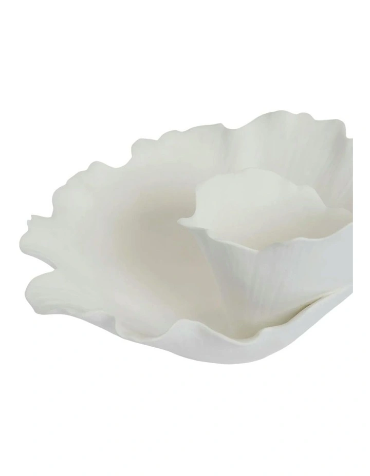 Kimberley Bowl 38cm in White image 2