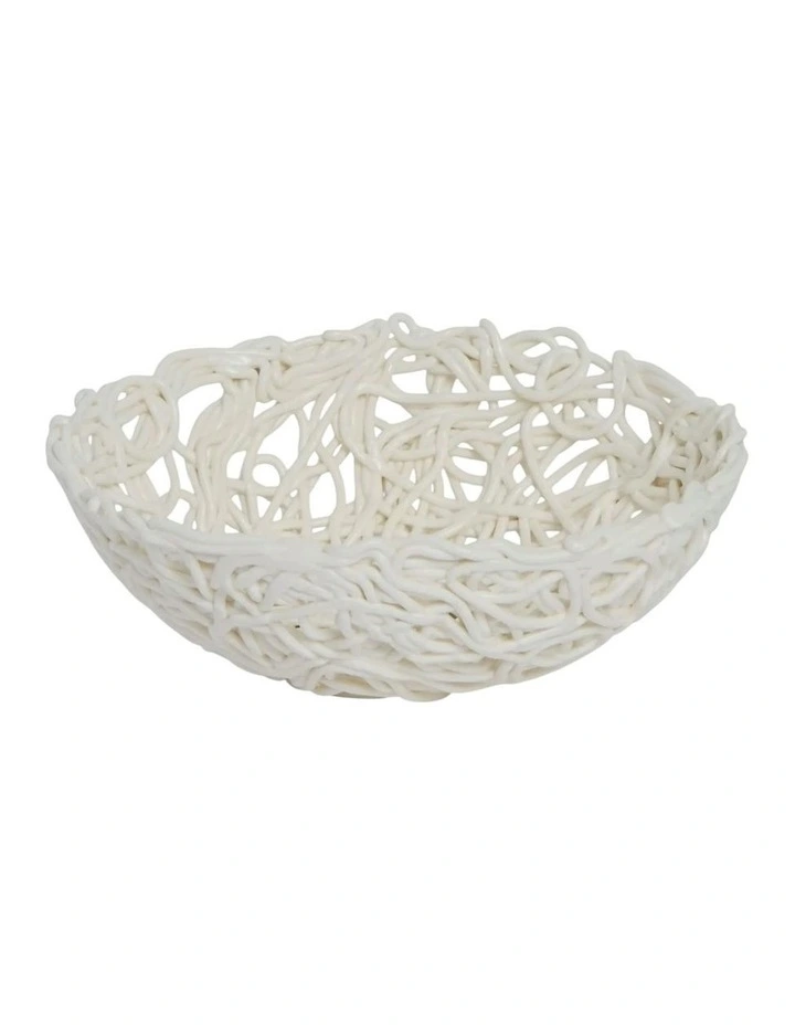 Marlie Bowl 18cm in White image 1