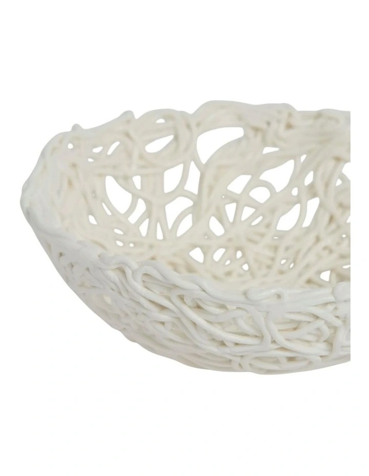 Marlie Bowl 18cm in White image 3