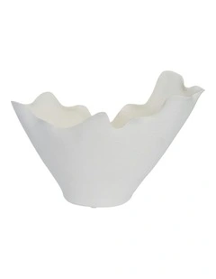 Dune Bowl 43cm in White