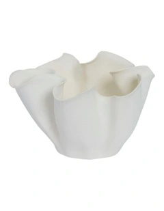 Kerry Bowl 36cm in White