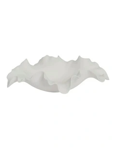 Phoebe Decorative Bowl 34cm in White