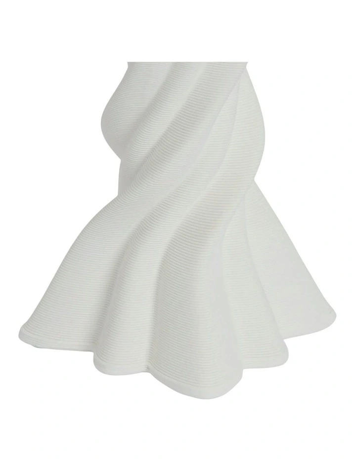 Lola Vase 20cm in White image 3