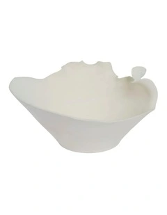 Kayla Bowl 37cm in White