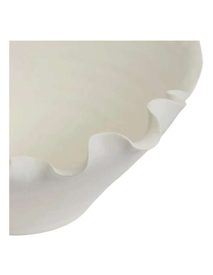 Kayla Bowl 37cm in White image 5