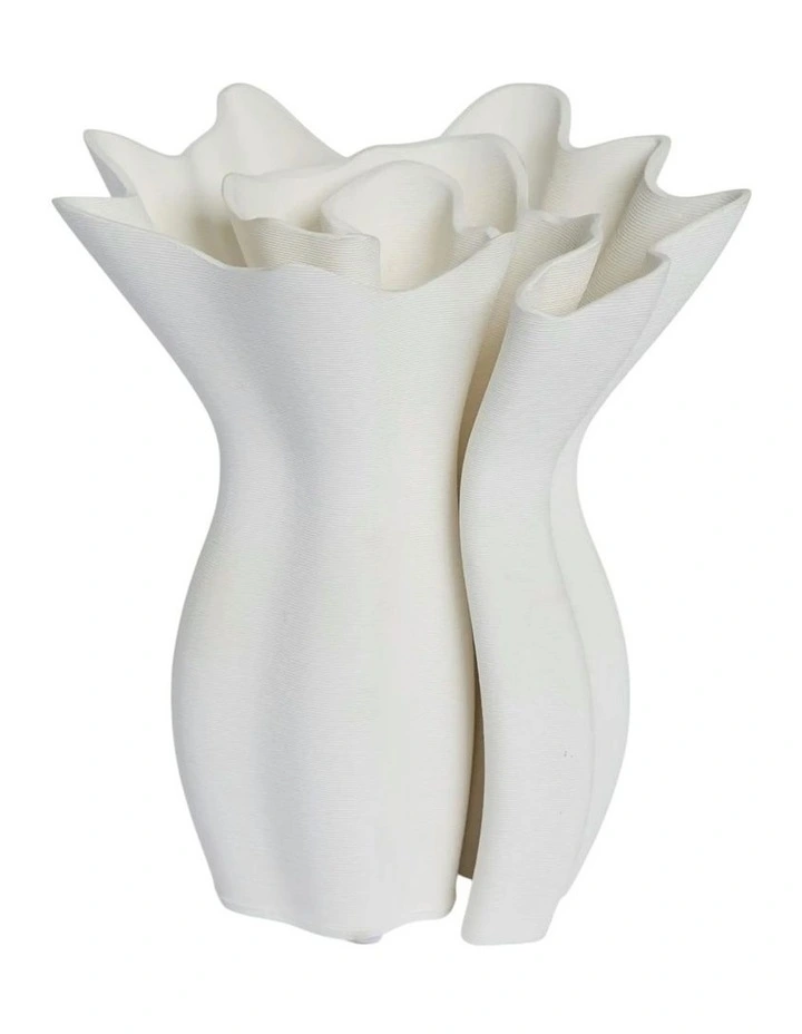 Maven Vase 29cm in White image 1