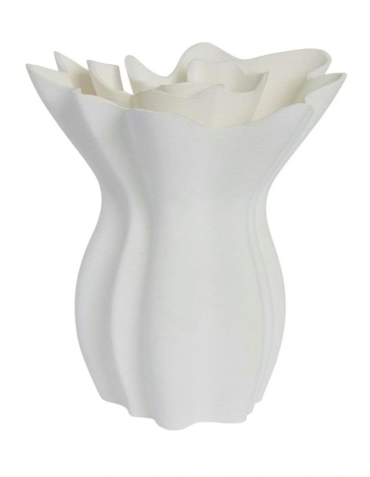 Maven Vase 29cm in White image 2