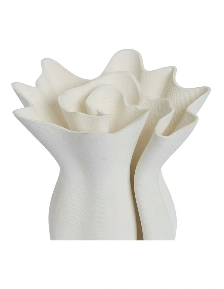 Maven Vase 29cm in White image 3