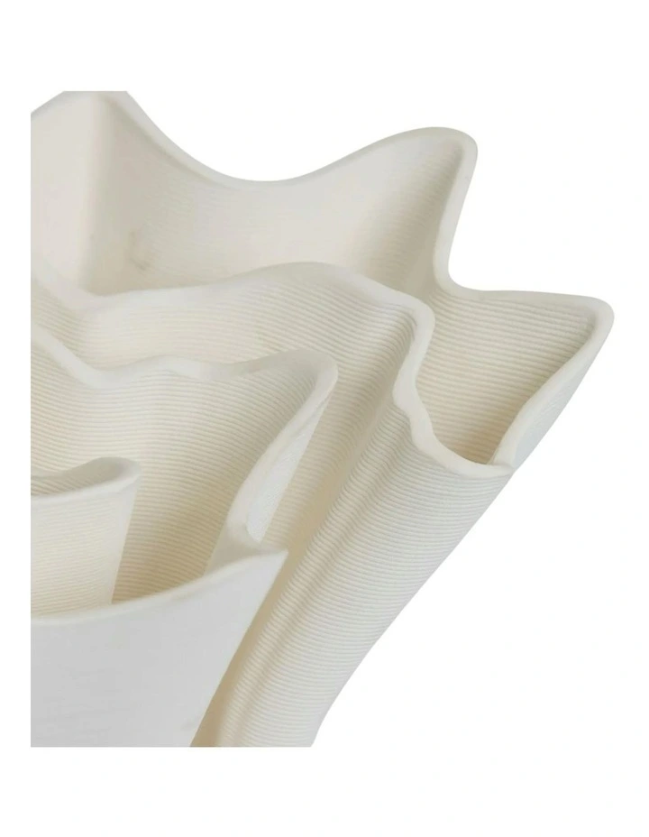 Maven Vase 29cm in White image 6