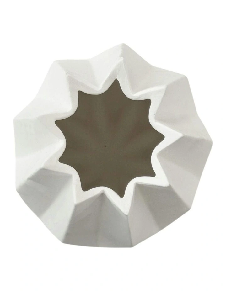 Madison Vase 23cm in White image 2