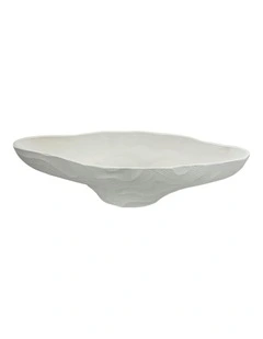 Zara Bowl 45cm in White