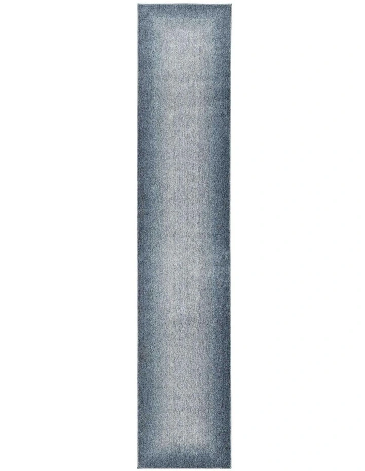 Paxon Tonal Blue Gradient Runner Rug in Blue image 1