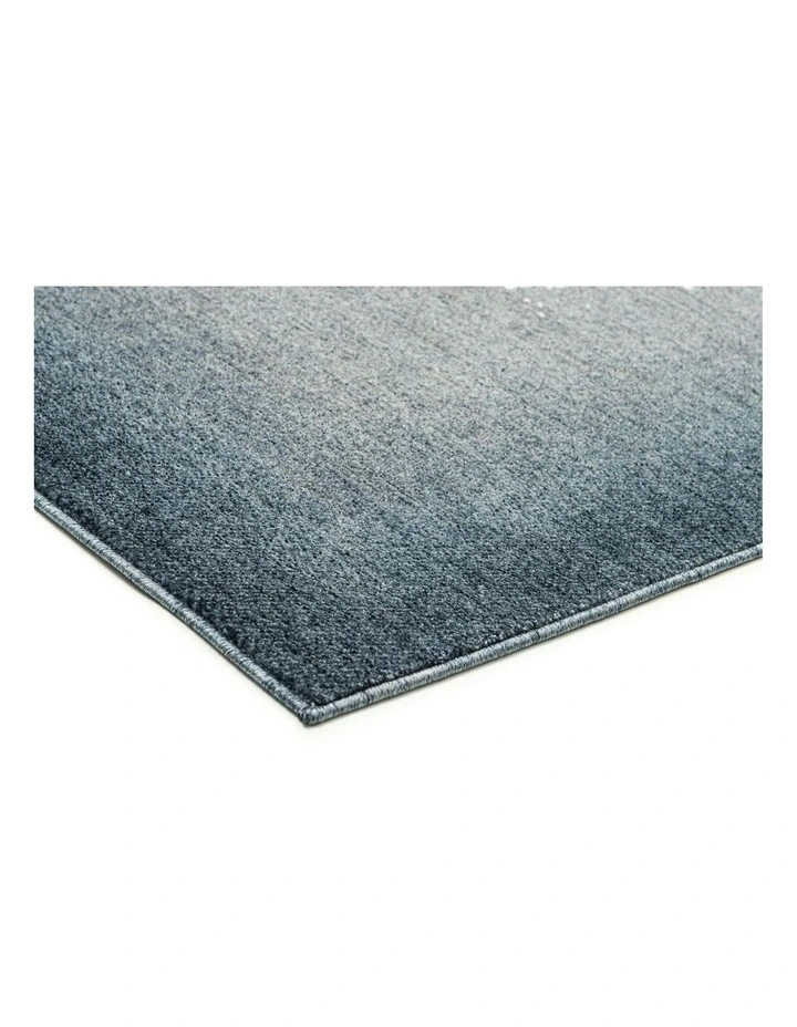 Paxon Tonal Blue Gradient Runner Rug in Blue image 2