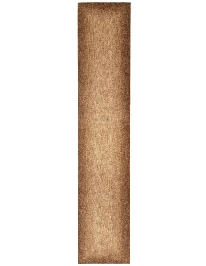 Sina Tonal Gradient Runner Rug in Rust image 1