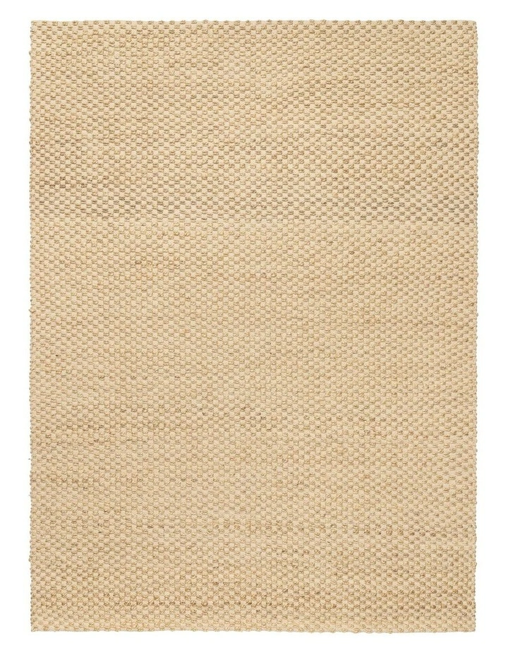Sorocaba Cream Jute Basket Weave Rug in Cream image 1
