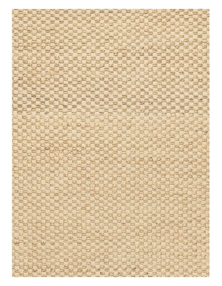 Sorocaba Cream Jute Basket Weave Rug in Cream image 7