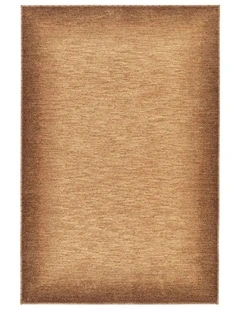 Sina Tonal Gradient Rug in Rust
