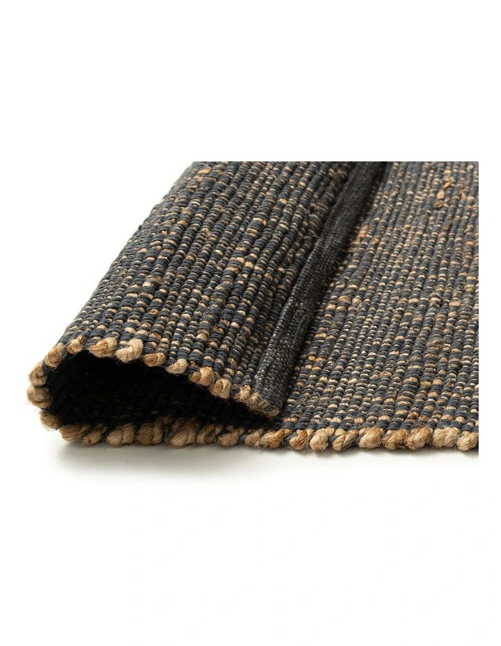 Londrina Natural Rug in Dark Grey image 5