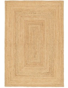 Mossoro Hand Braided Jute Rug in Beige