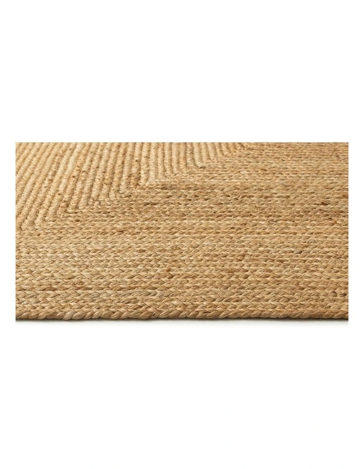 Mossoro Hand Braided Jute Rug in Beige image 6