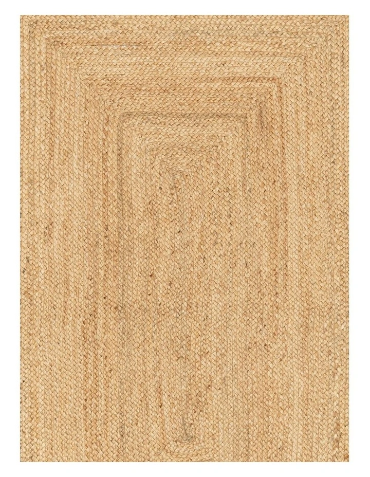 Mossoro Hand Braided Jute Rug in Beige image 7