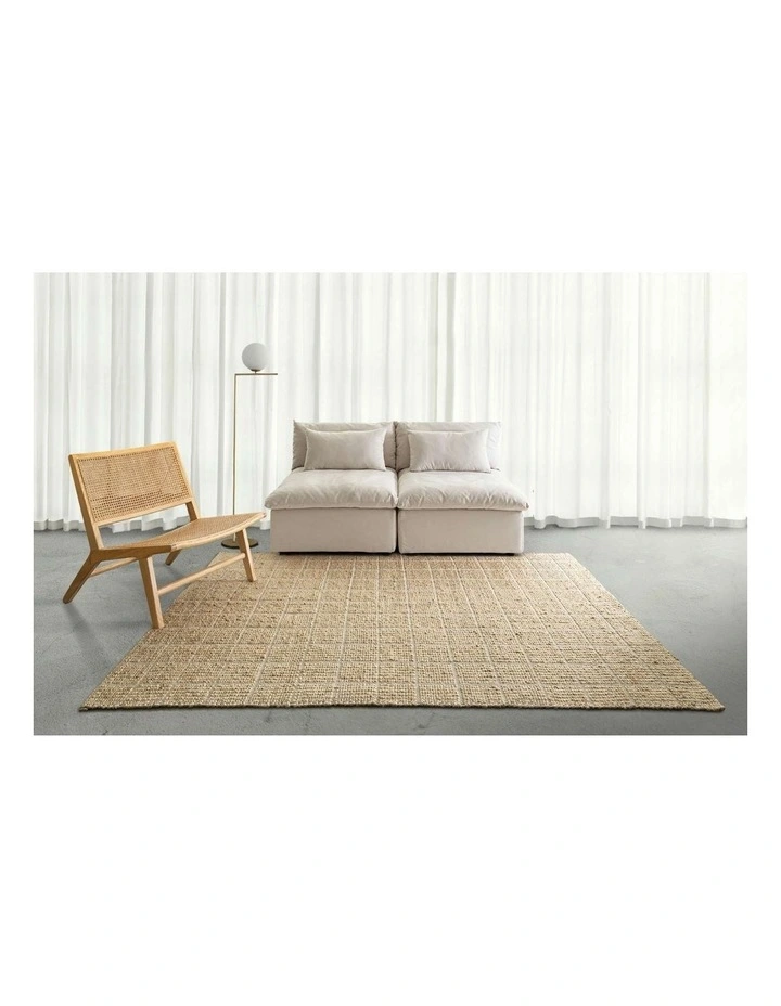 Fortaleza Natural Sand Rug in Beige image 2