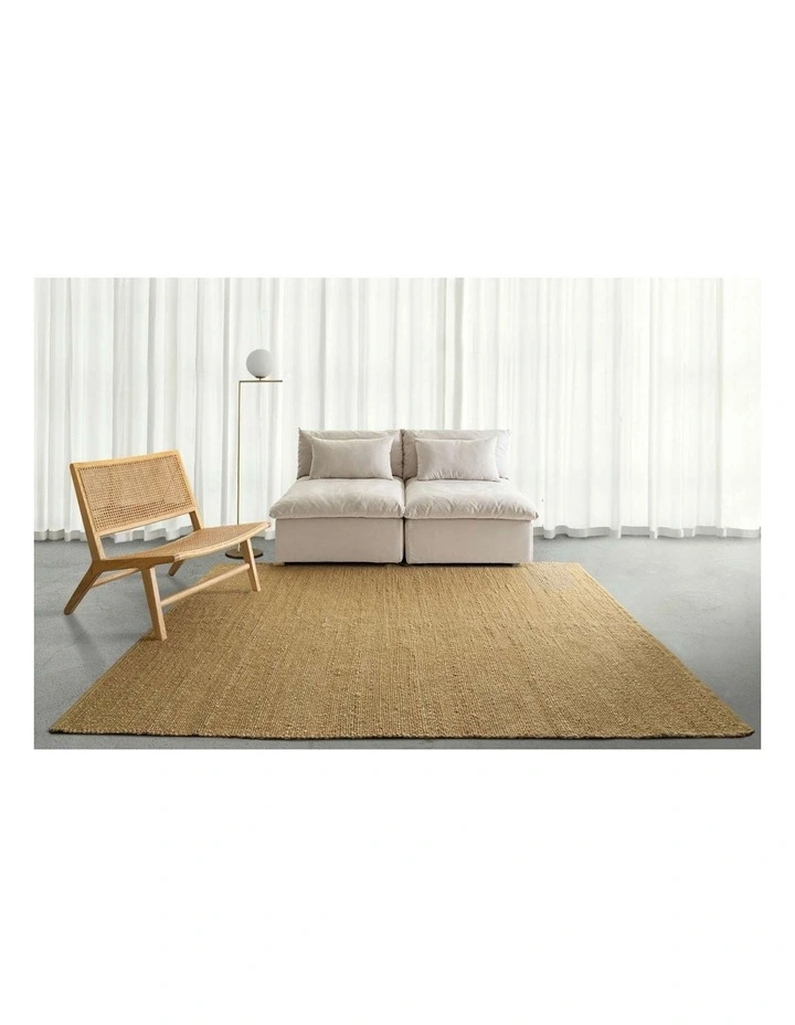 Macapa Natural Gold Rug in Yellow image 2