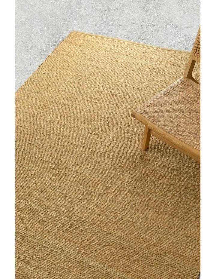 Macapa Natural Gold Rug in Yellow image 3