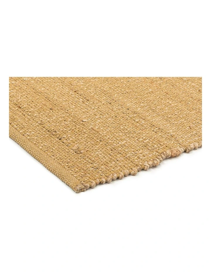 Macapa Natural Gold Rug in Yellow image 4