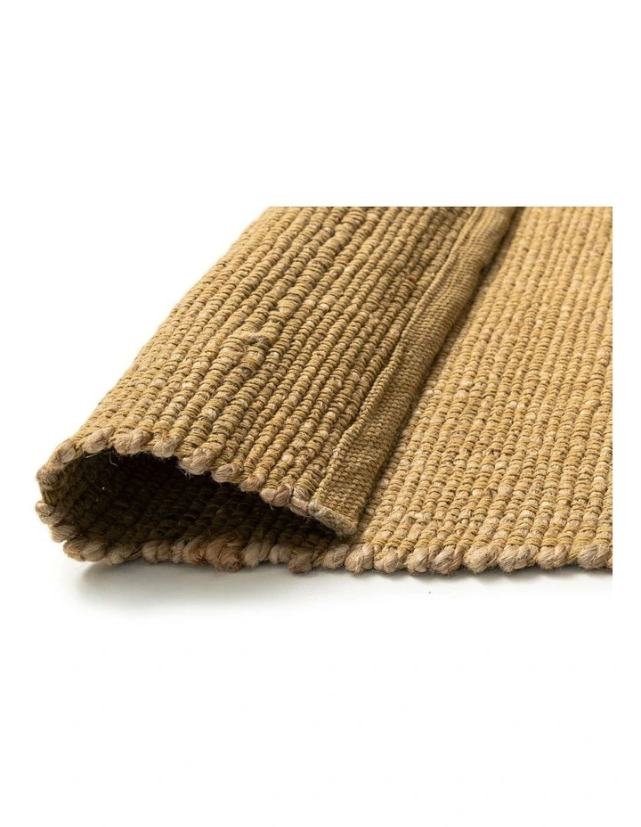 Macapa Natural Gold Rug in Yellow image 5