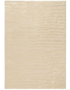 Eljadida Textured Rug in Cream