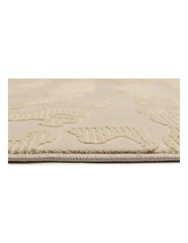 Eljadida Textured Rug in Cream image 6