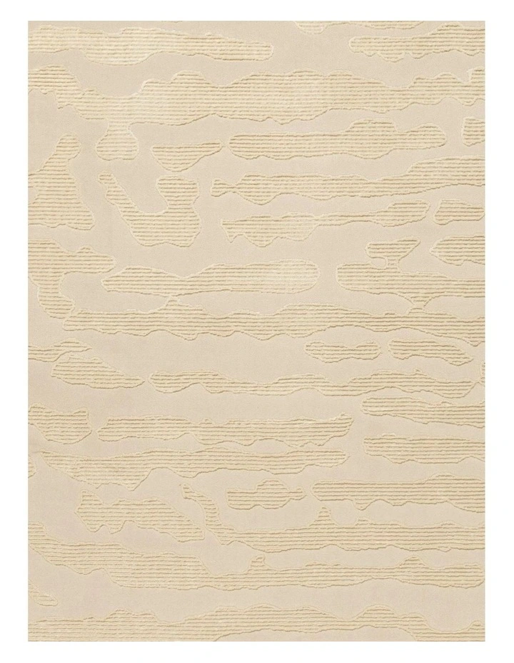 Eljadida Textured Rug in Cream image 7