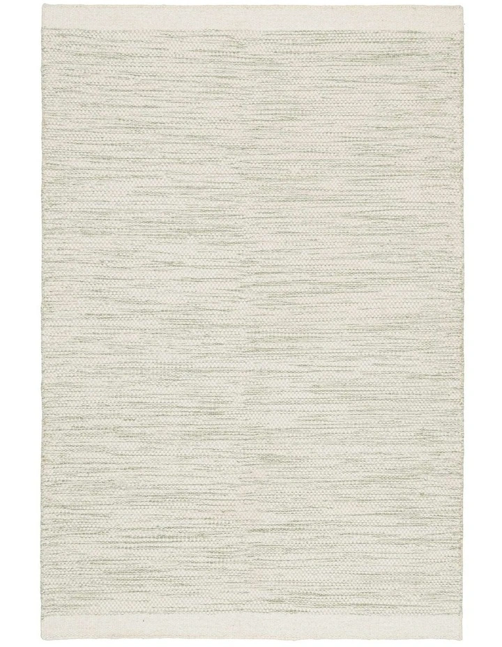 Opelika Wool Flatweave Rug in Mint Green image 1