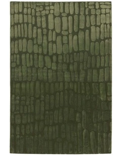 Nador Textured Rug in Green