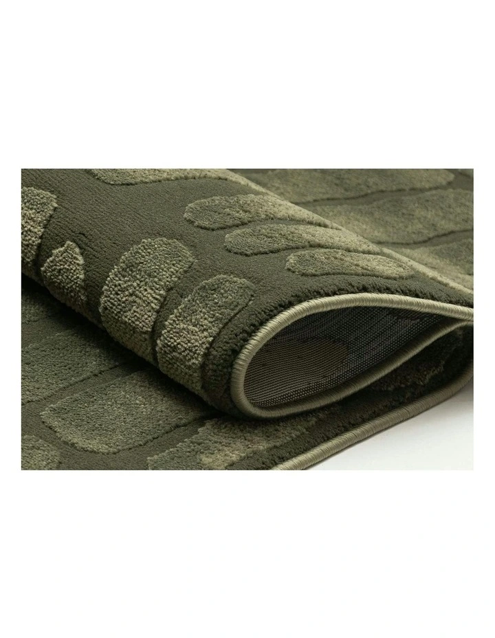 Nador Textured Rug in Green image 4