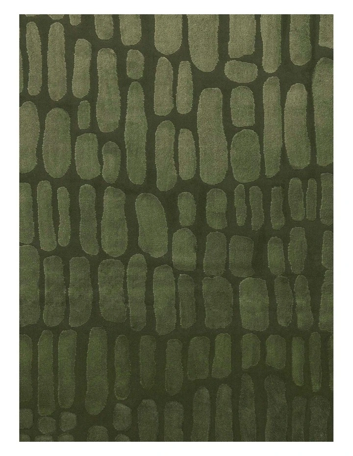 Nador Textured Rug in Green image 6