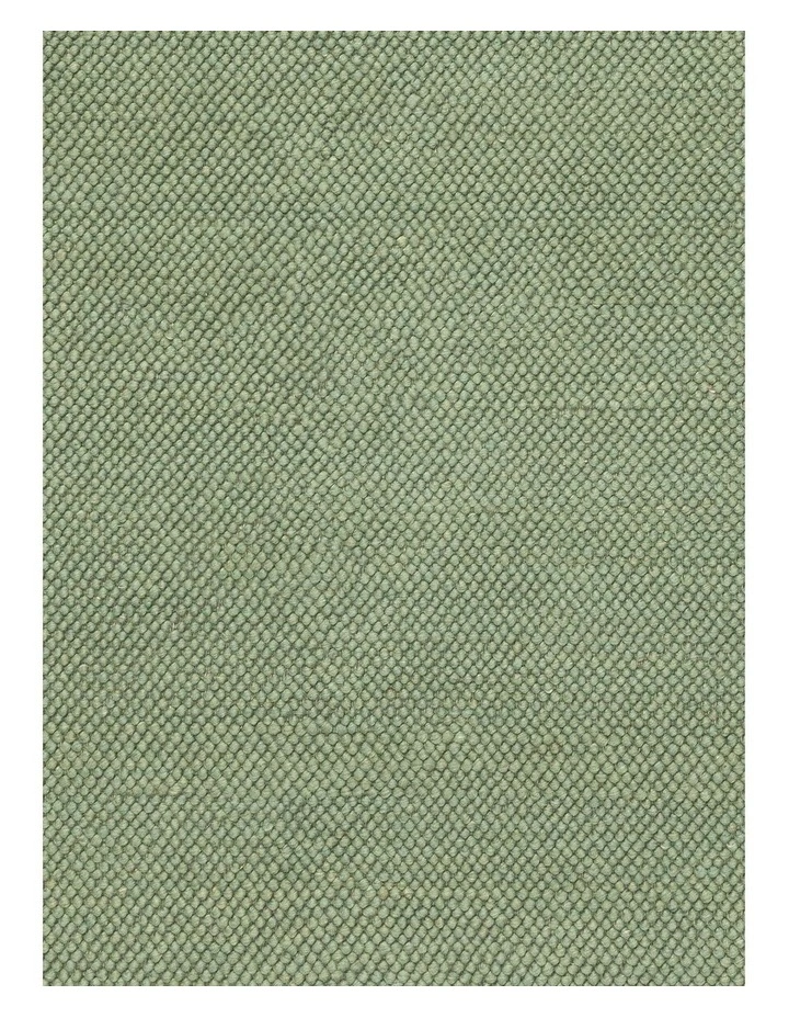 Ventura Pebble Loop Wool Rug in Green image 7