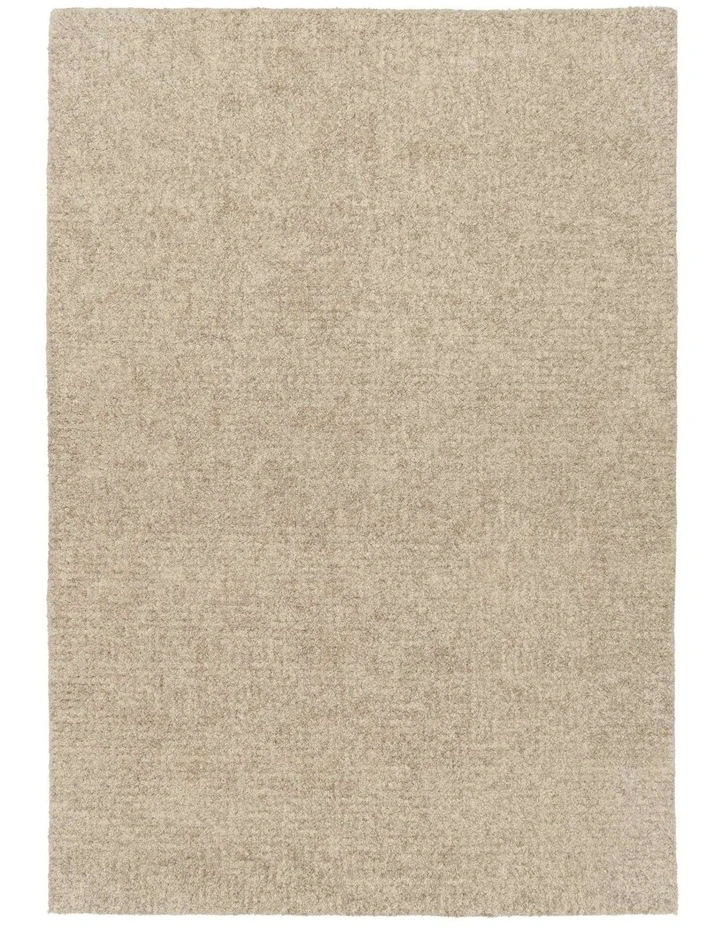 Tampa Plush Wool Shag Rug in Taupe image 1