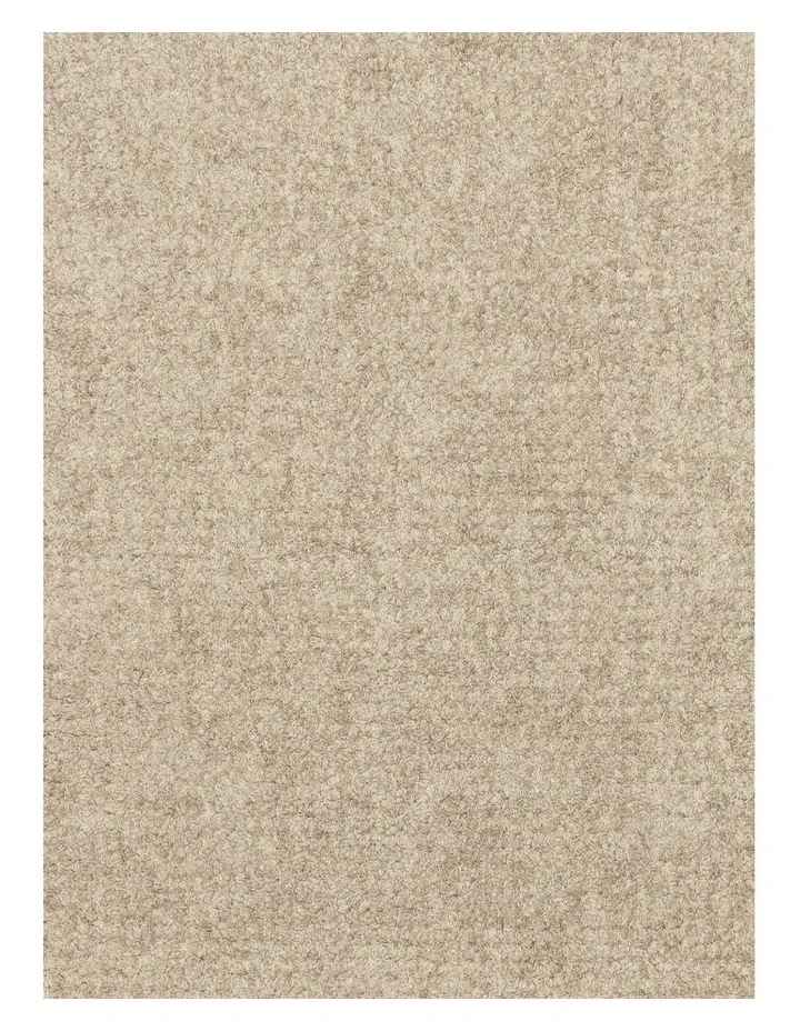 Tampa Plush Wool Shag Rug in Taupe image 7