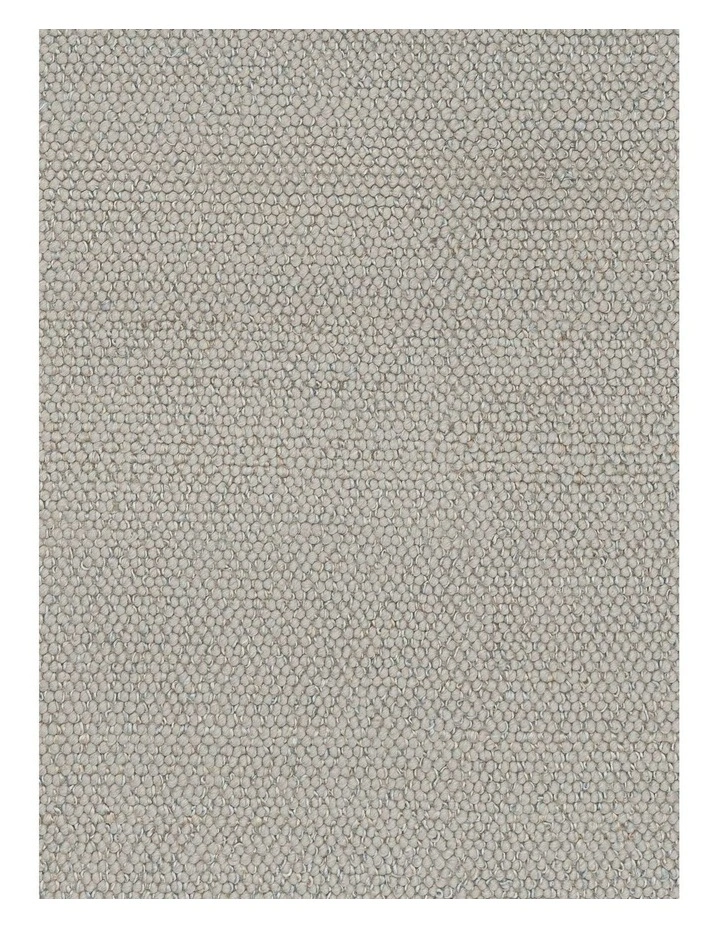 Marfa Pebble Loop Wool Rug in Silver image 7