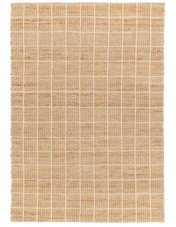 Blumenau Grid Rug in Natural image 1