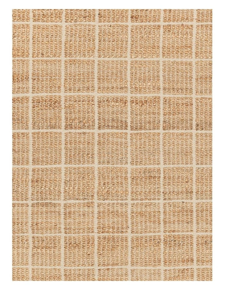 Blumenau Grid Rug in Natural image 7