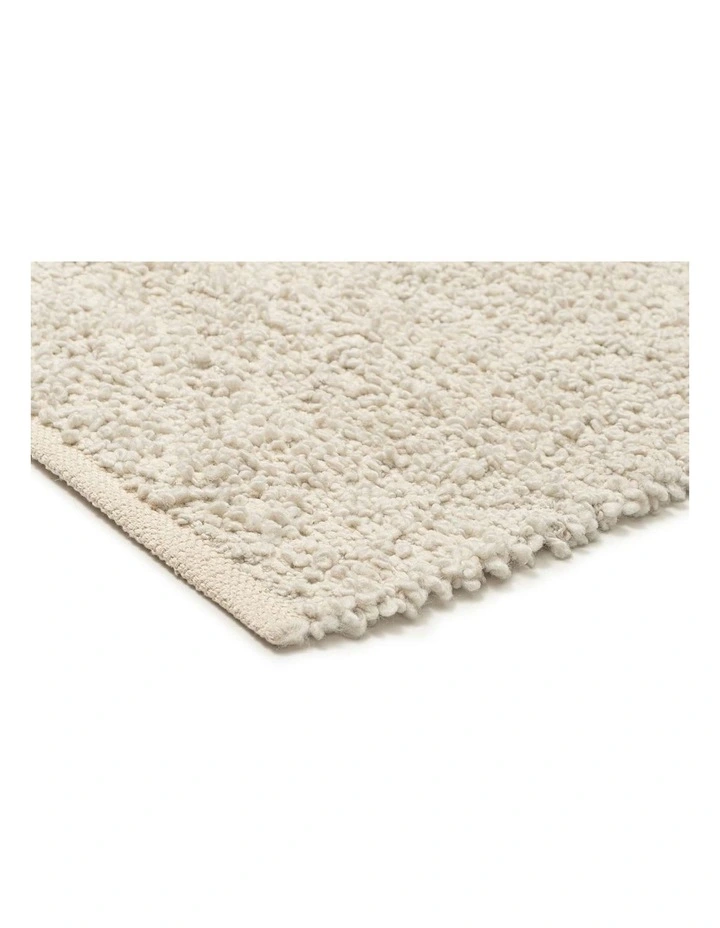 Baltimore Washable Hand Woven Rug in Cream image 4