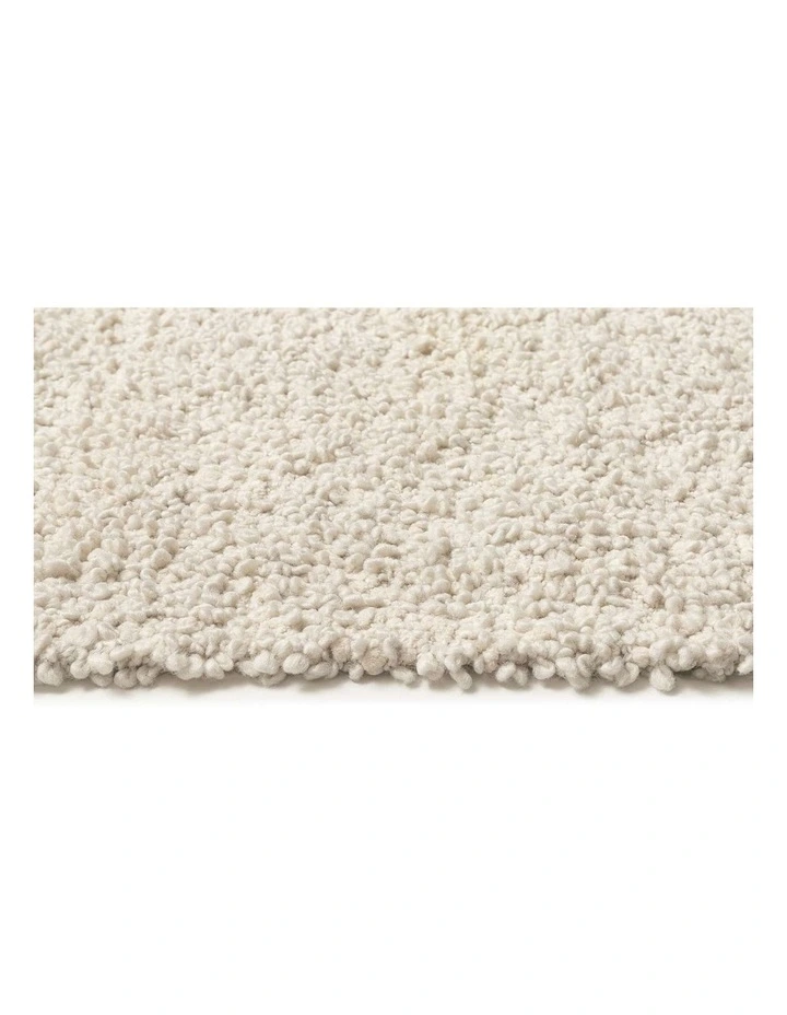 Baltimore Washable Hand Woven Rug in Cream image 6