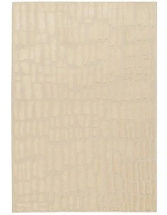 Agadir Textured Rug in Cream